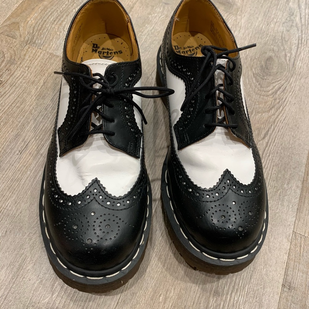 Dr Martens wingtip shoes